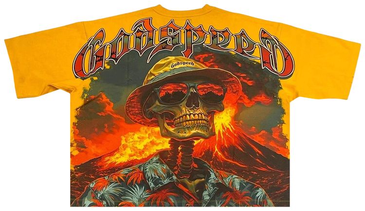 Godspeed Natural Disaster T Shirt Canary