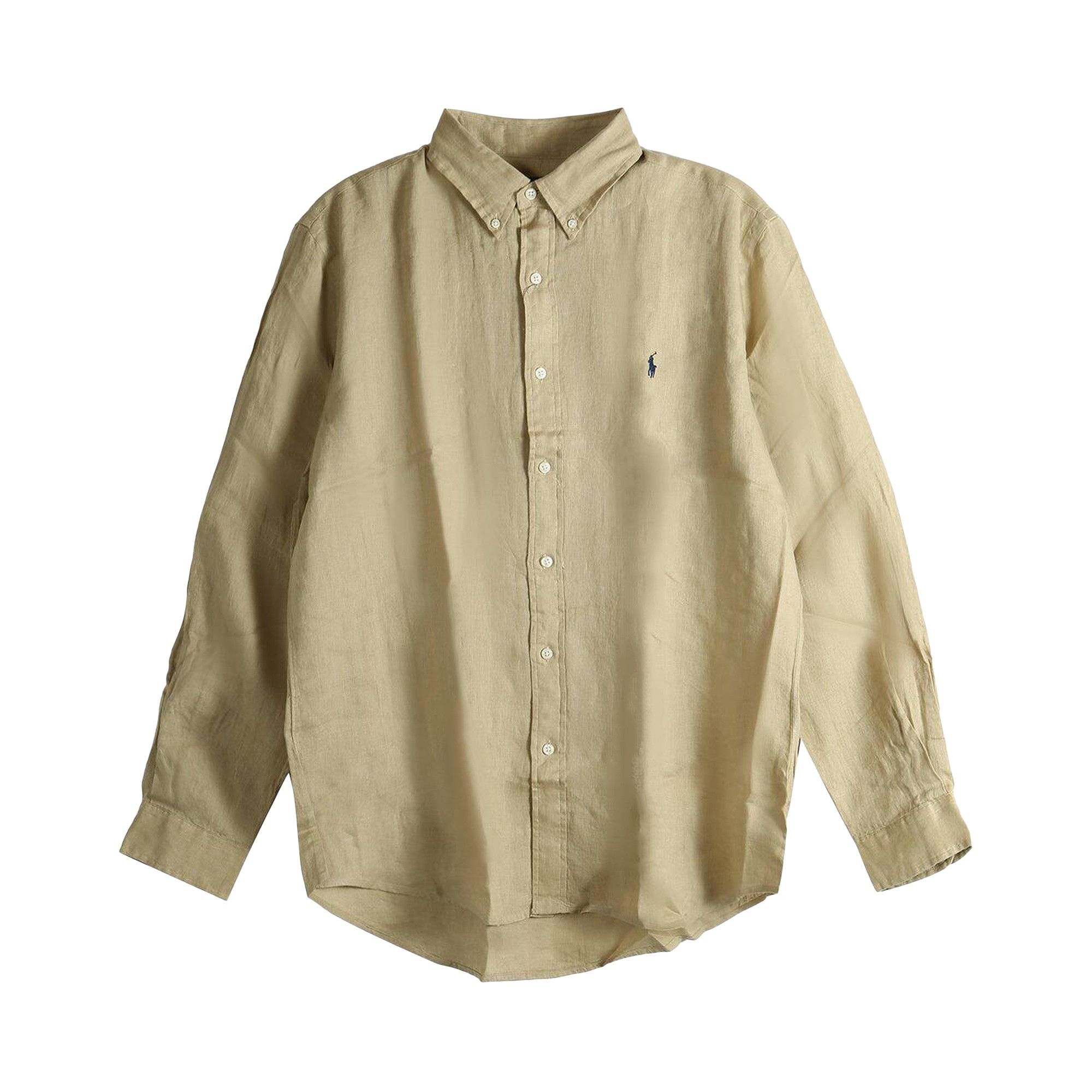 Buy Polo Ralph Lauren Long-Sleeve Piece Dye Linen Sport Shirt