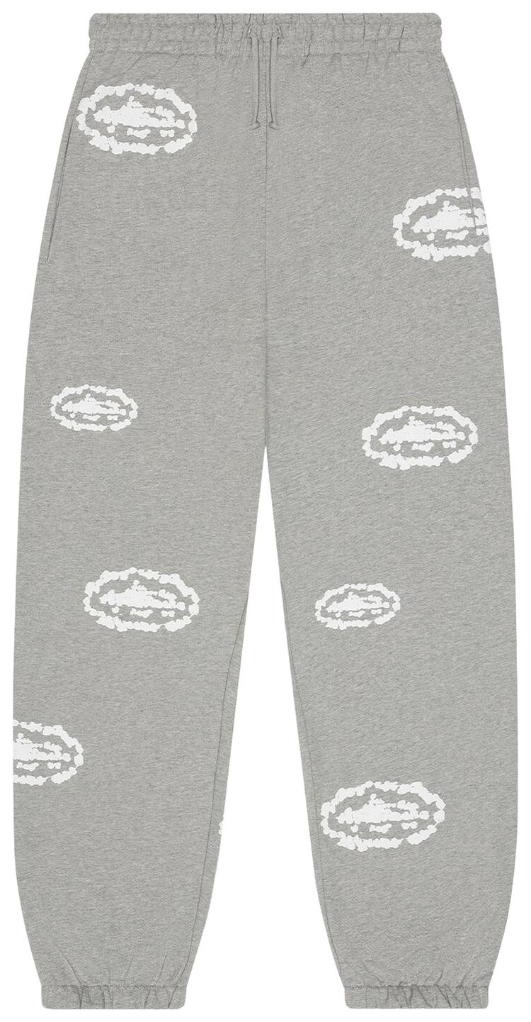 Denim Tears x Cortiez Island Wreath Sweatpants Grey