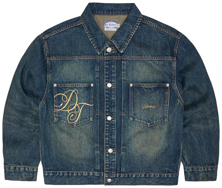 Denim Tears x Cortiez Dt Luxe Denim Jacket Dark Wash