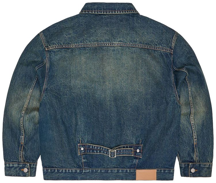 Denim Tears x Cortiez Dt Luxe Denim Jacket Dark Wash