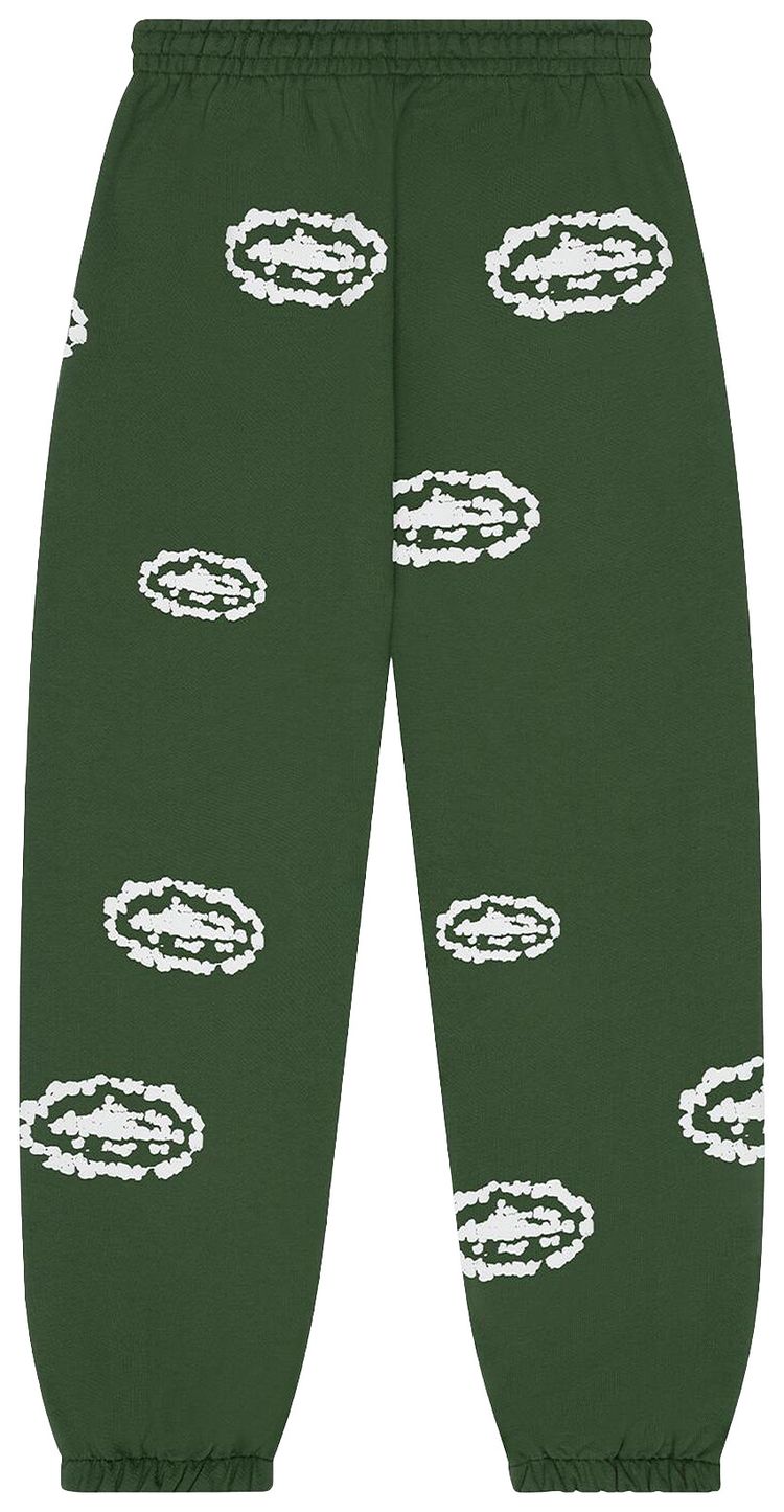 Denim Tears x Cortiez Island Wreath Sweatpants Green