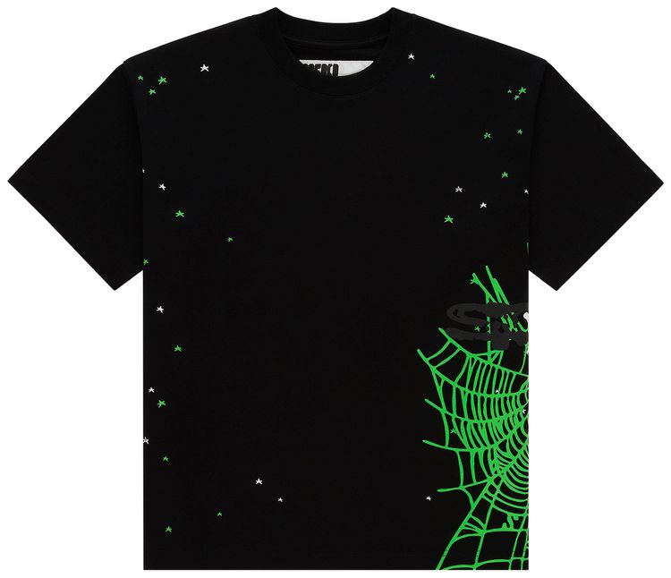 Sp5der Heavy Web Tee Black