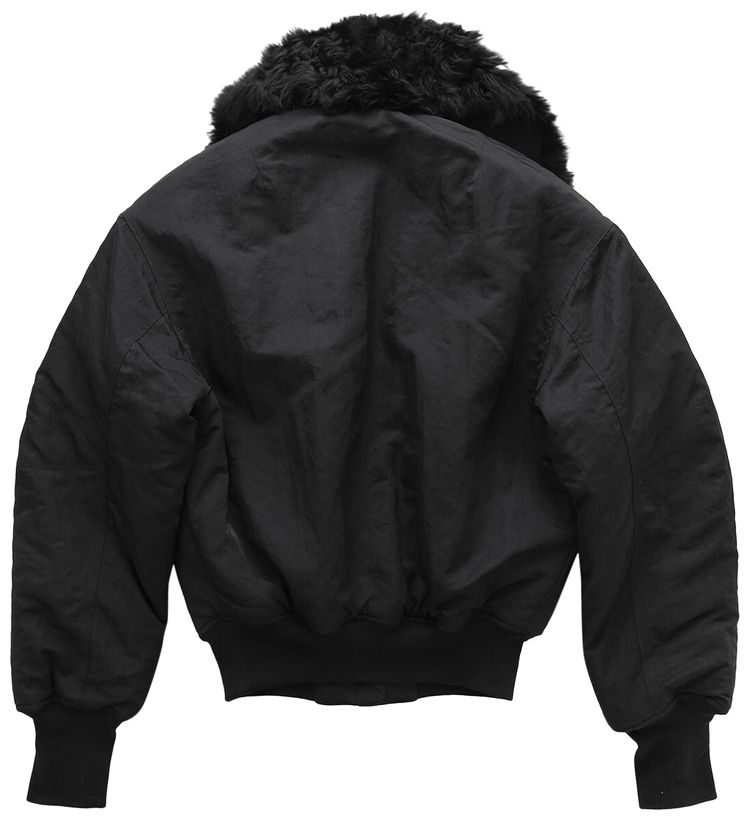 Eckhaus Latta Zip Up Bomber Black