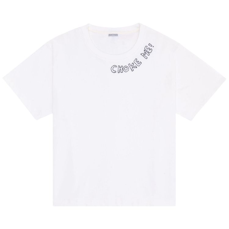 Glass Cypress Choke Me T Shirt White