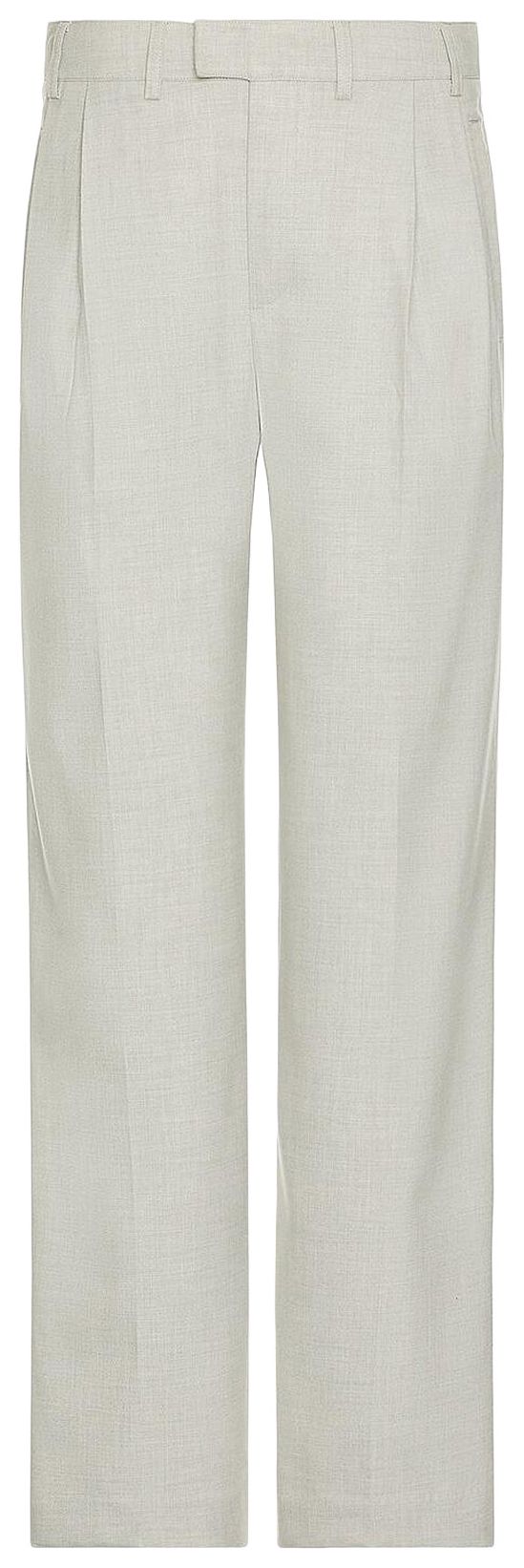 KROST Eco Pleated Trousers Grey