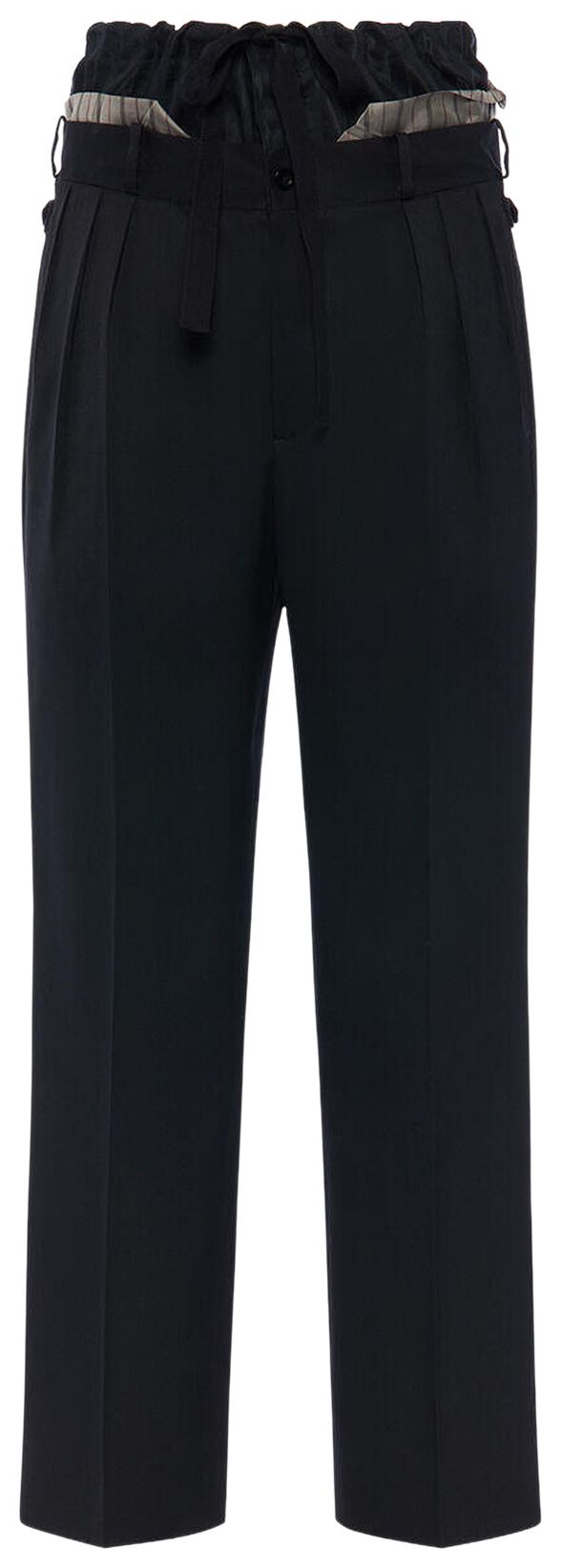 Maison Margiela Laye Pleated Trouser Black