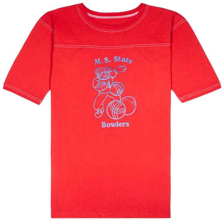 Maison Margiela State T Shirt Red