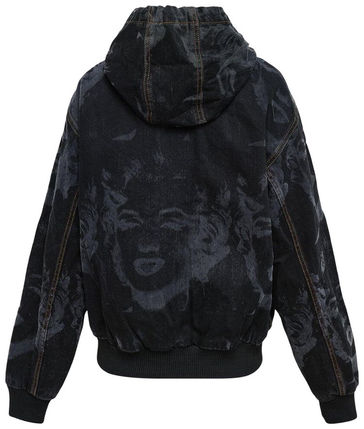 VAQUERA Marilyn Denim Workwear Jacket Black