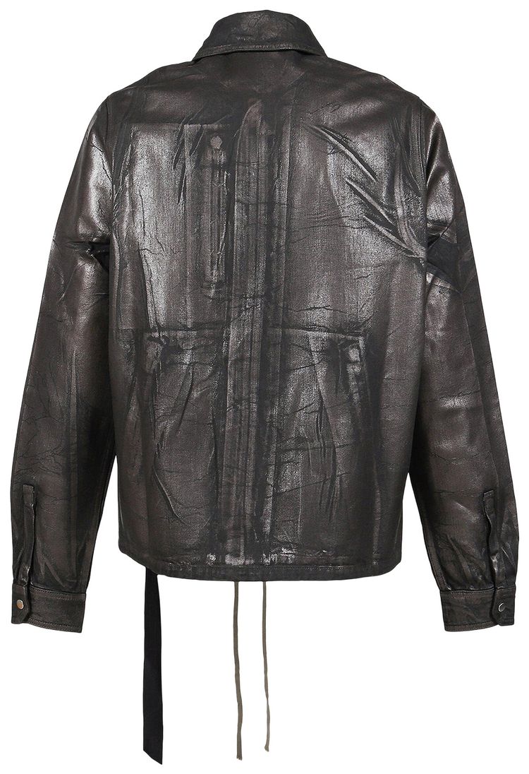 Rick Owens DRKSHDW Concealed Zipfront Jacket Grey