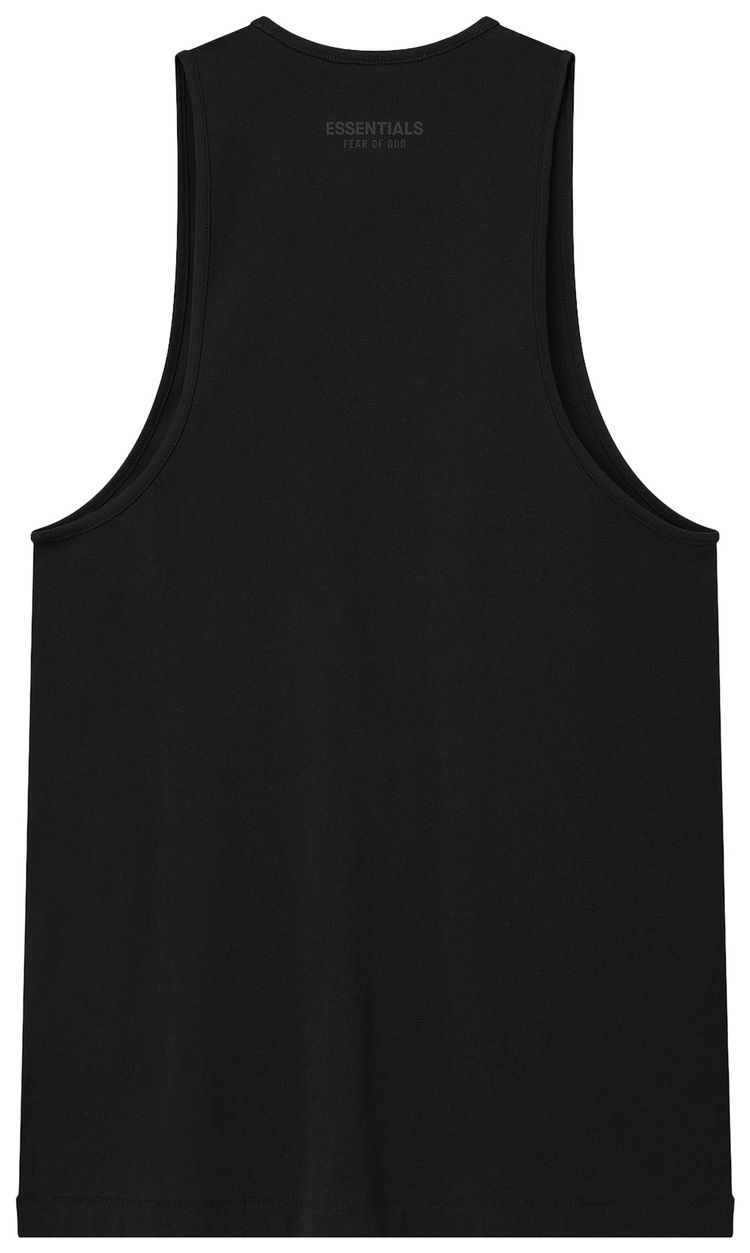 Fear of God Essentials Tank Jet Black