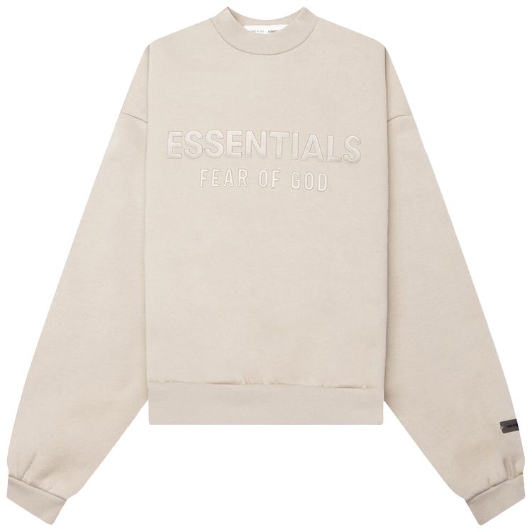 Fear of God Essentials Kids Fleece Crewneck Timber