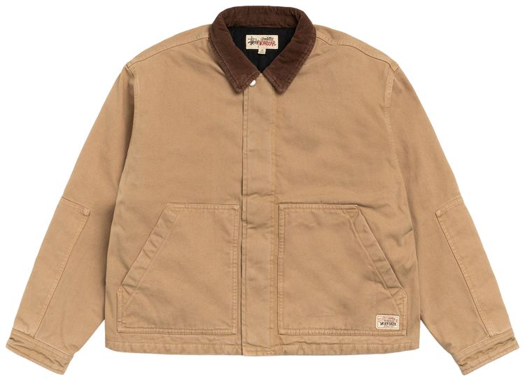 Stussy Workgear Jacket Khaki