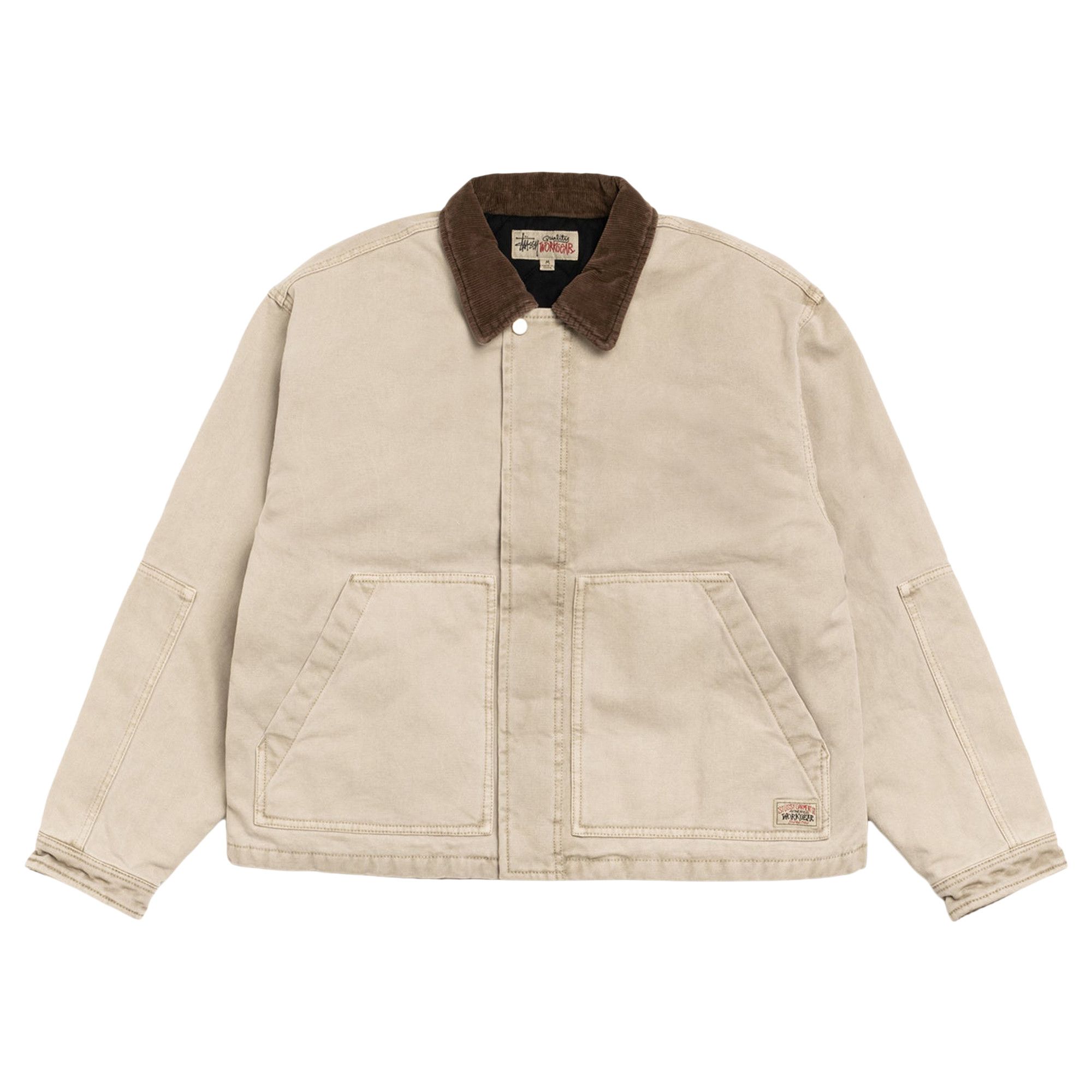 Buy Stussy Workgear Jacket 'Grey' - 115785 GREY | GOAT