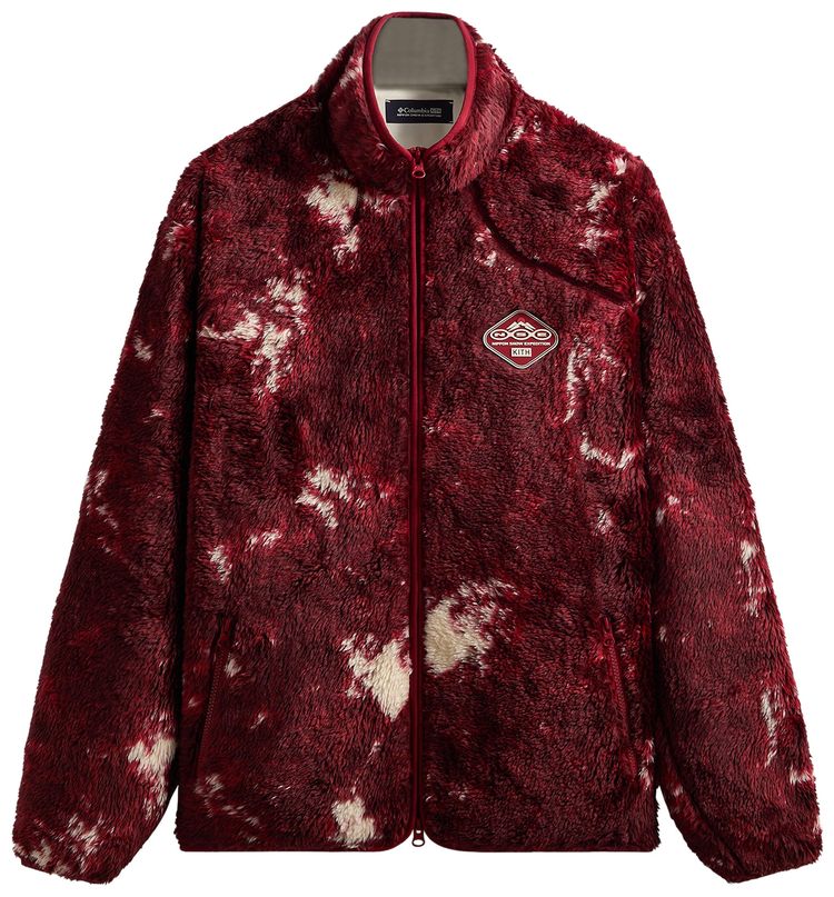 Kith For Columbia Ice Dye Sherpa Harper Jacket Verge