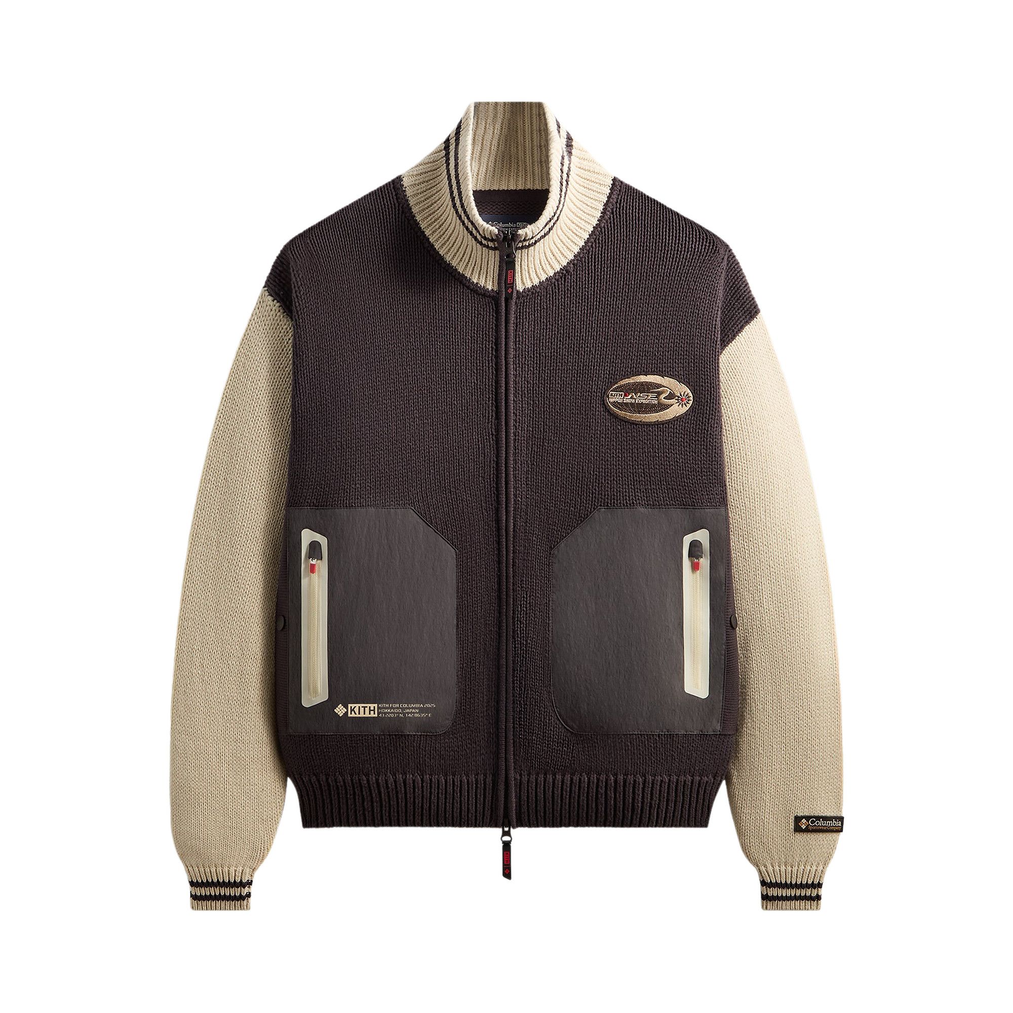 Buy Kith For Columbia Tech Wyona Sweater 'Kindling' - KHM033726