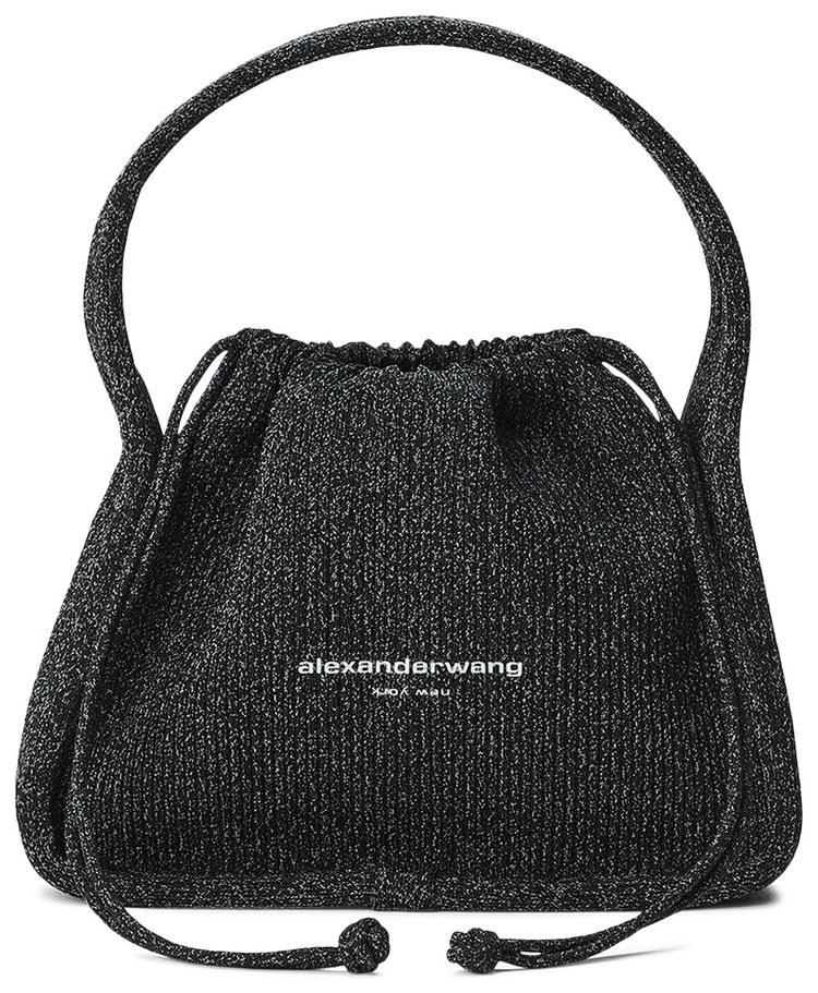 Alexander Wang Ryan Small Bag Reflective Charcoal