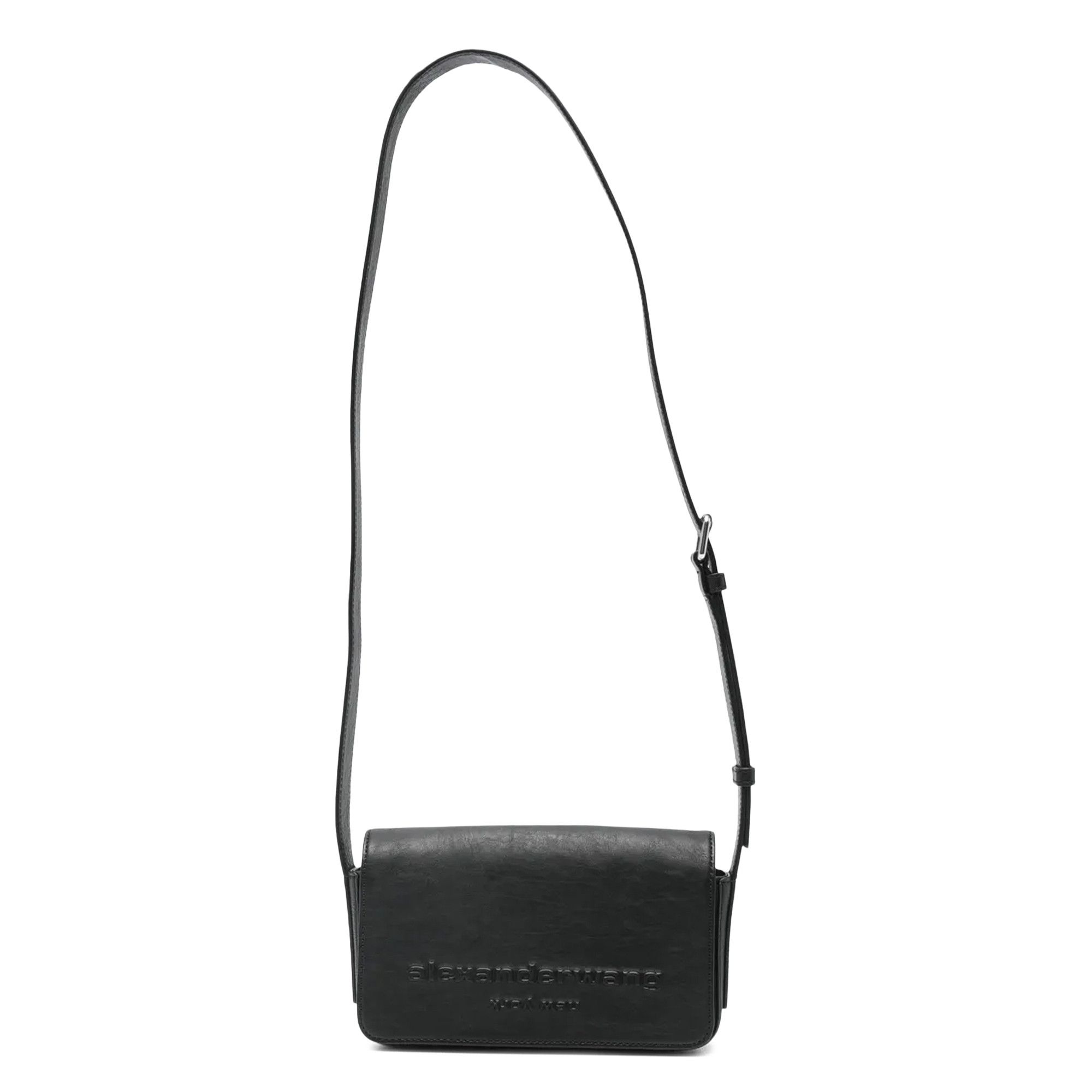 Buy Alexander Wang Punch Flap Crossbody 'Black' - 20126X01L 001 | GOAT