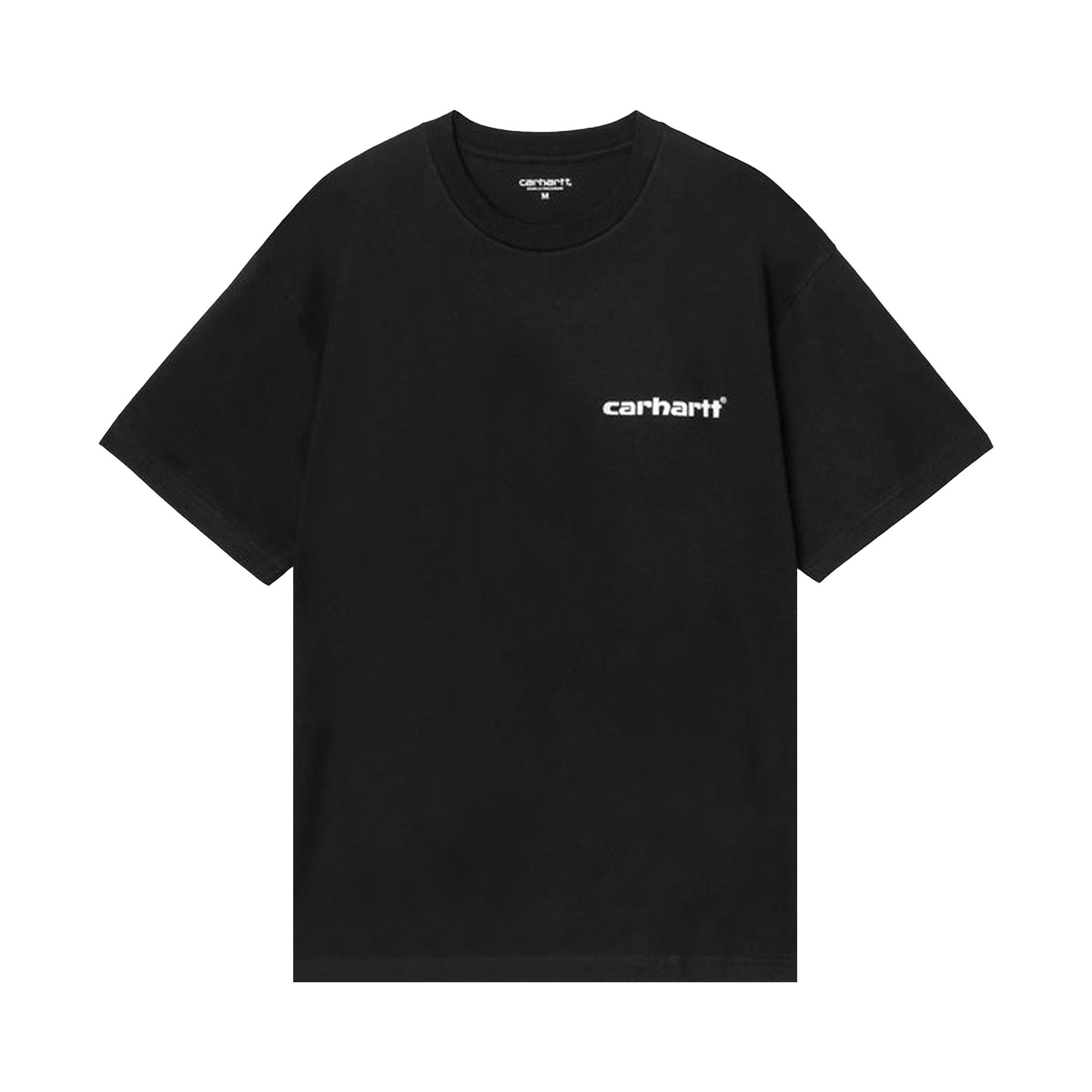 Buy Carhartt WIP Short-Sleeve Caps T-Shirt 'Black' - I036012 BLAC