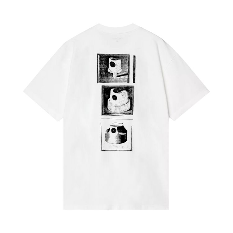 Carhartt WIP Short Sleeve Caps T Shirt White