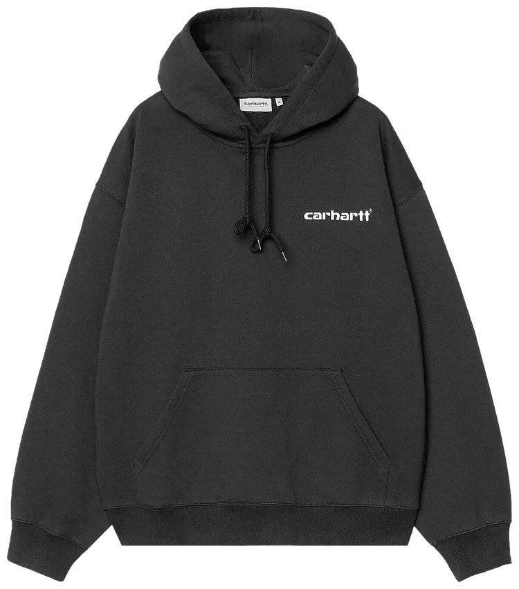 Carhartt WIP Hooded Caps Sweatshirt Black