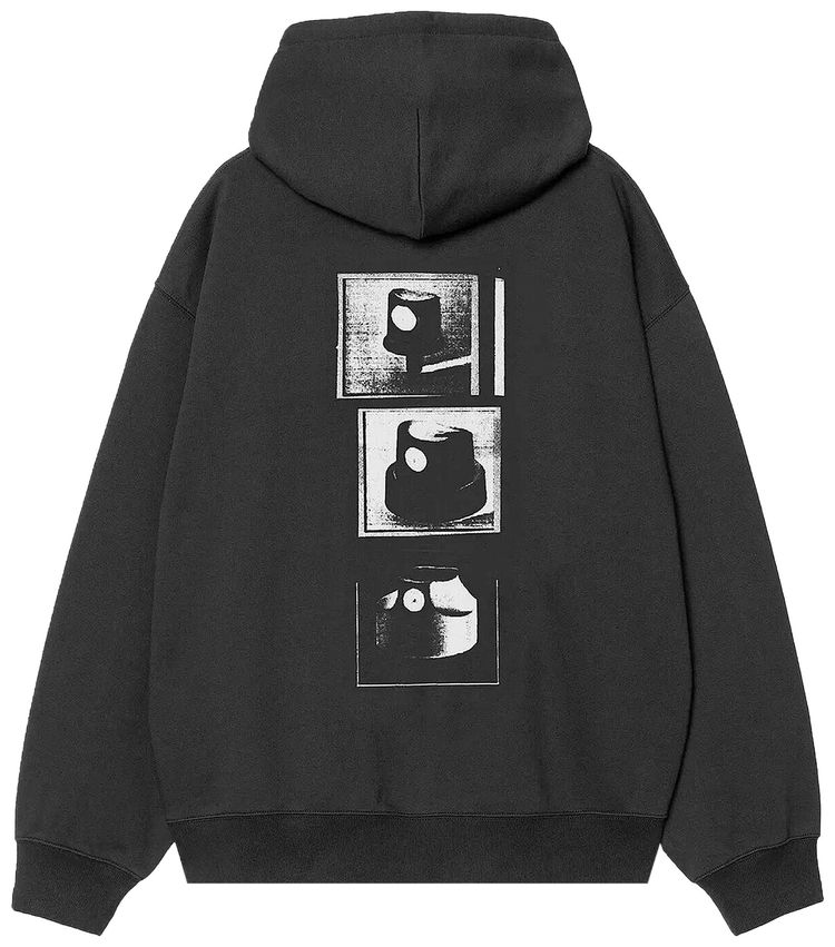 Carhartt WIP Hooded Caps Sweatshirt Black