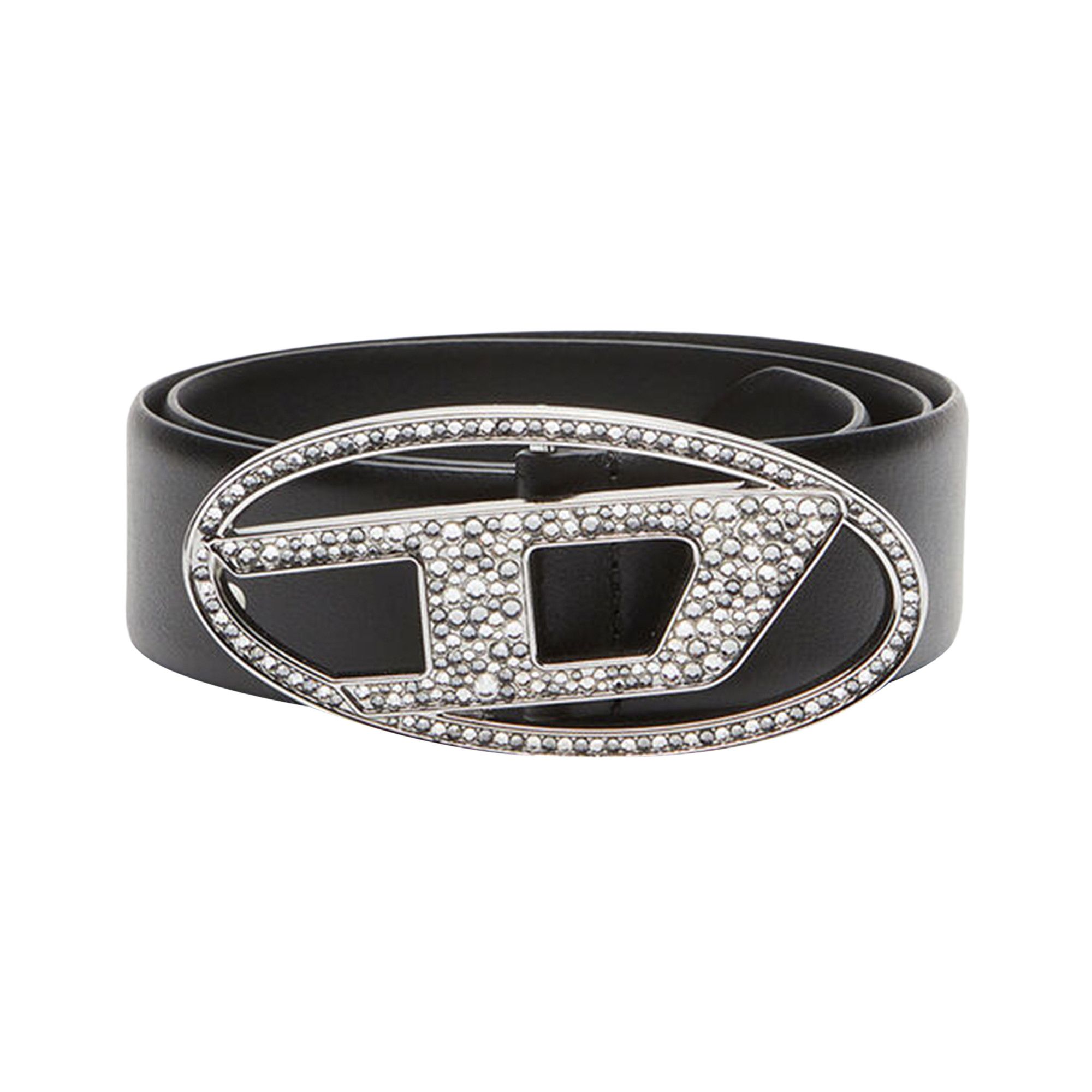 Buy Diesel B 1DR Strass Belt 'Black' - X09611 P6364 T8013 | GOAT