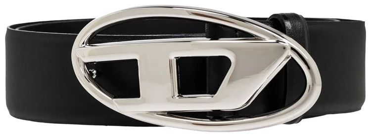 Diesel Oval D Logo B 1DR Belt Black