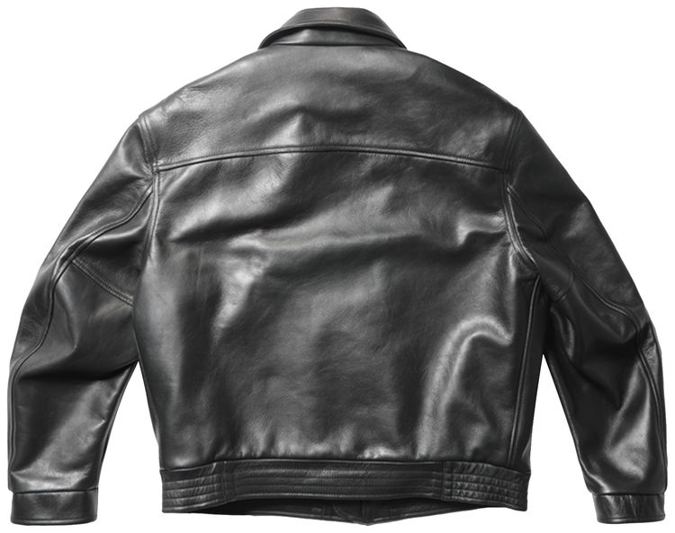 Enfants Riches Deprimes Combattimento Leather Jacket Black