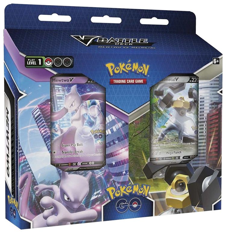 Pokemon GO Mewtwo vs Melmetal V Battle Deck