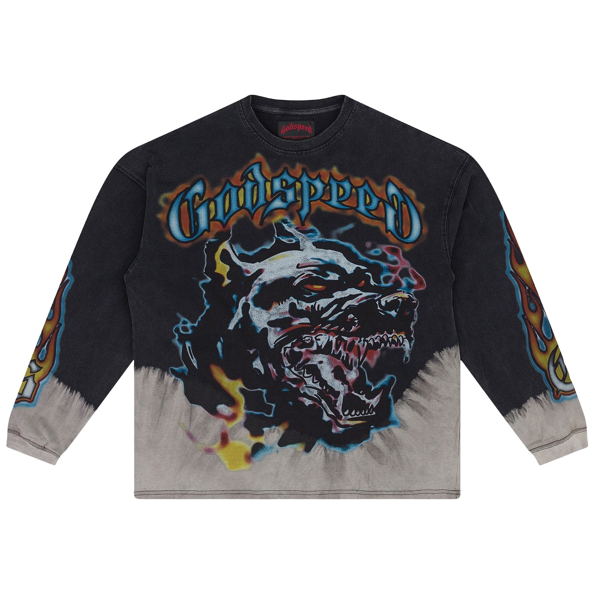 Buy Godspeed Off The Leash Long-Sleeve Tee 'Black' - 11652