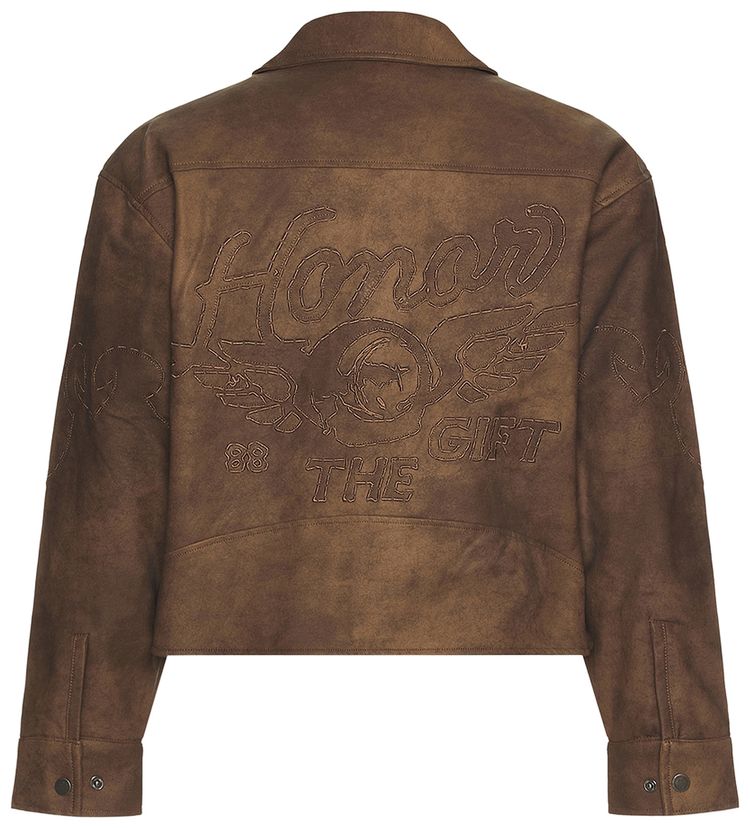 Honor The Gift Aged Jacket Brown