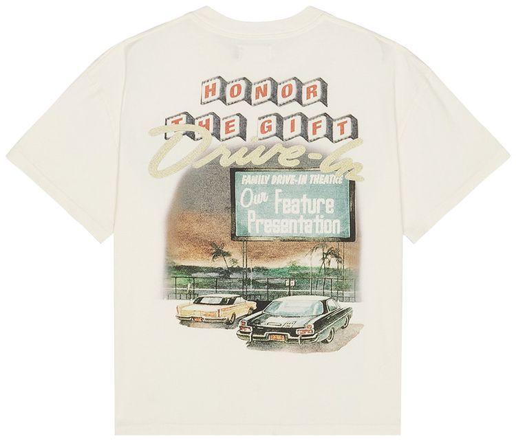 Honor The Gift Feature Presentation T Shirt Bone