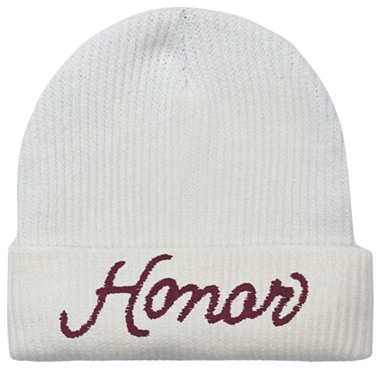Honor The Gift Honor Heavy Knit Beanie Vintage White