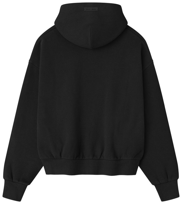 Fear of God Essentials Classic Fleece Hoodie Vintage Black