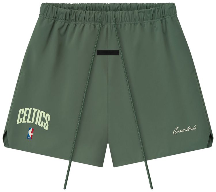Fear of God Essentials Celtics Classic Short Balsam Green