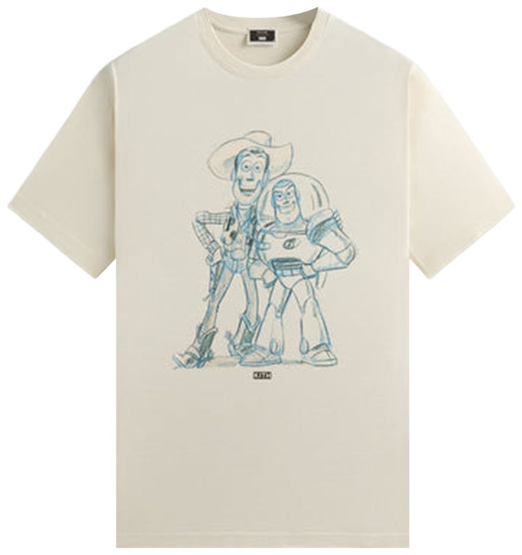 Kith x Disney For Pixar Toy Story Sketch Vintage Tee Sandrift
