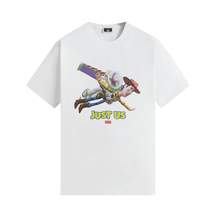 Kith x Disney For Pixar Just Us Flying Vintage Tee White