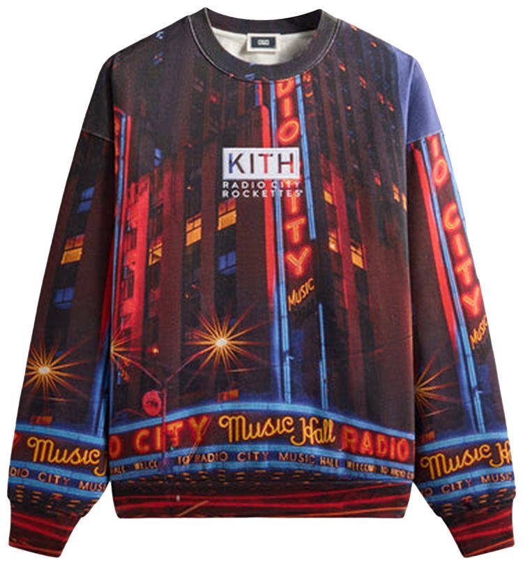 Kith Kithmas For The Radio City Rockettes Nelson Crewneck Black