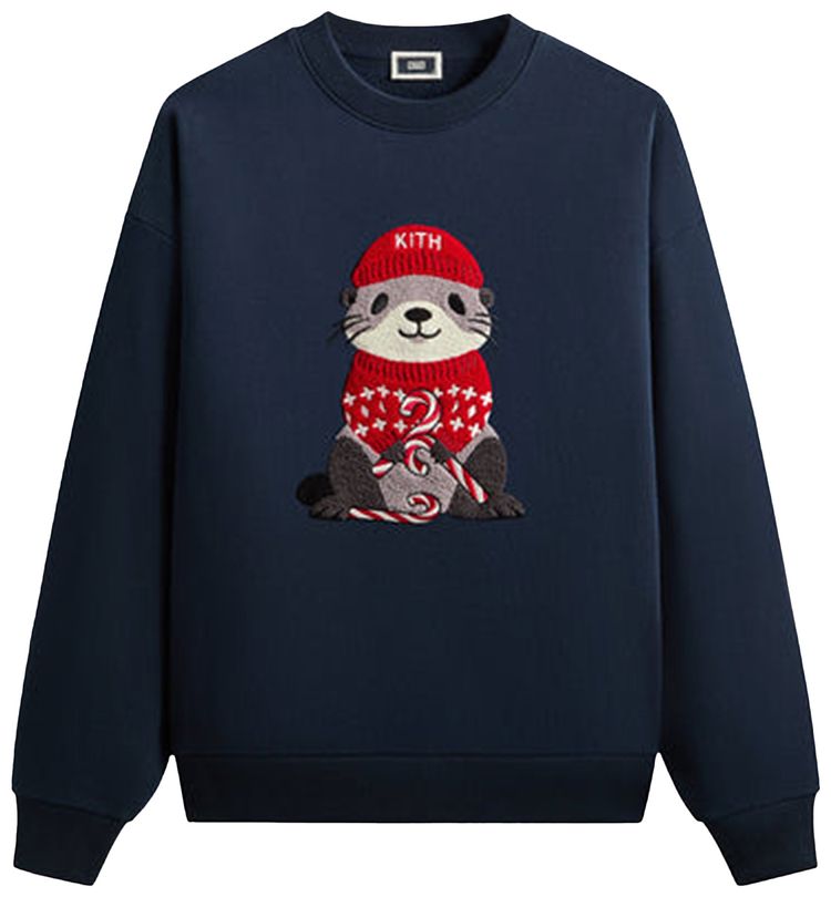 Kith Kithmas Otter Nelson Crewneck Nocturnal