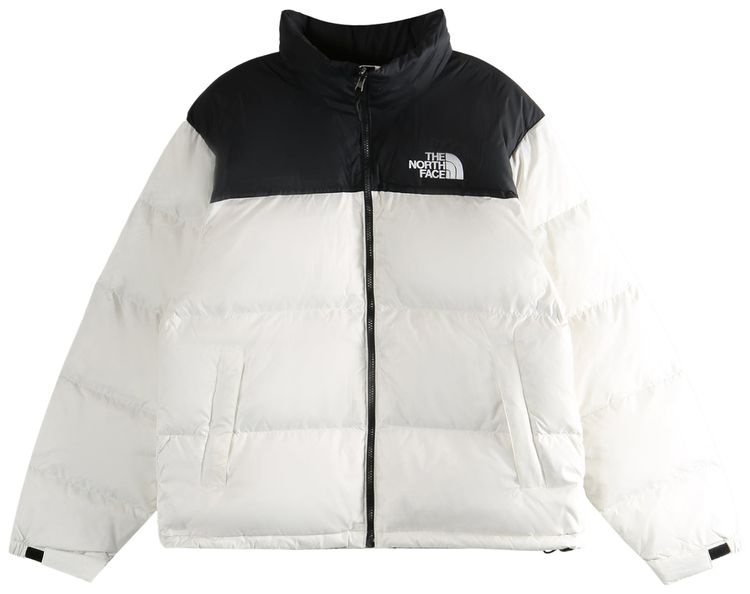 The North Face 1996 Retro Nuptse Jacket White DuneTNF Black