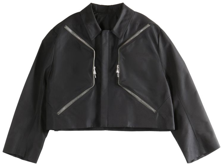 Rick Owens Heizer Mac Jacket Black
