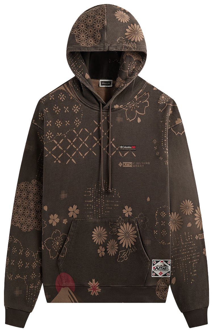 Kith For Columbia Landscape Vintage Nelson Hoodie Kindling