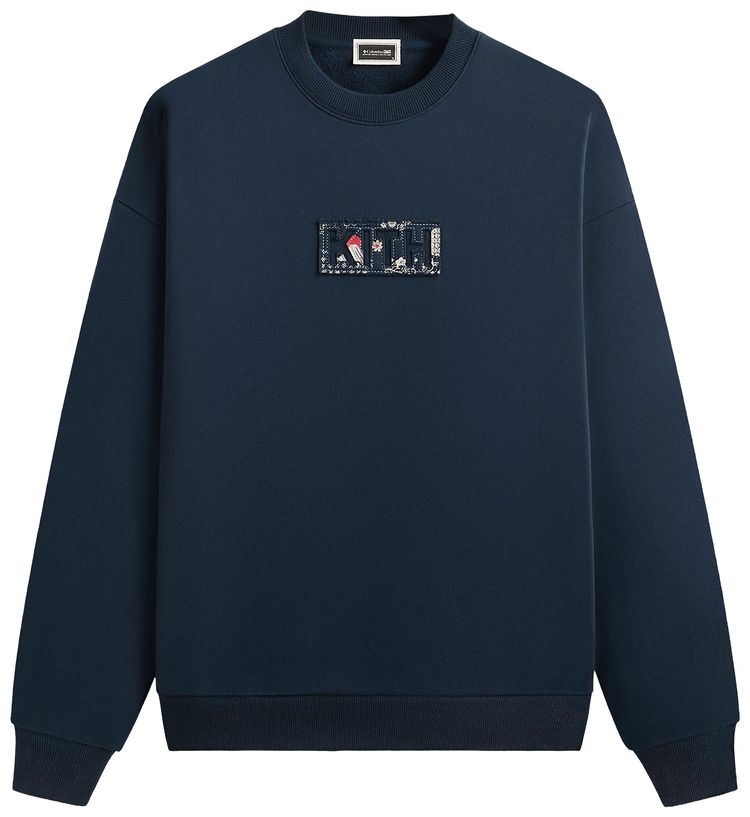 Kith For Columbia Patchwork Vintage Nelson Crewneck Nocturnal