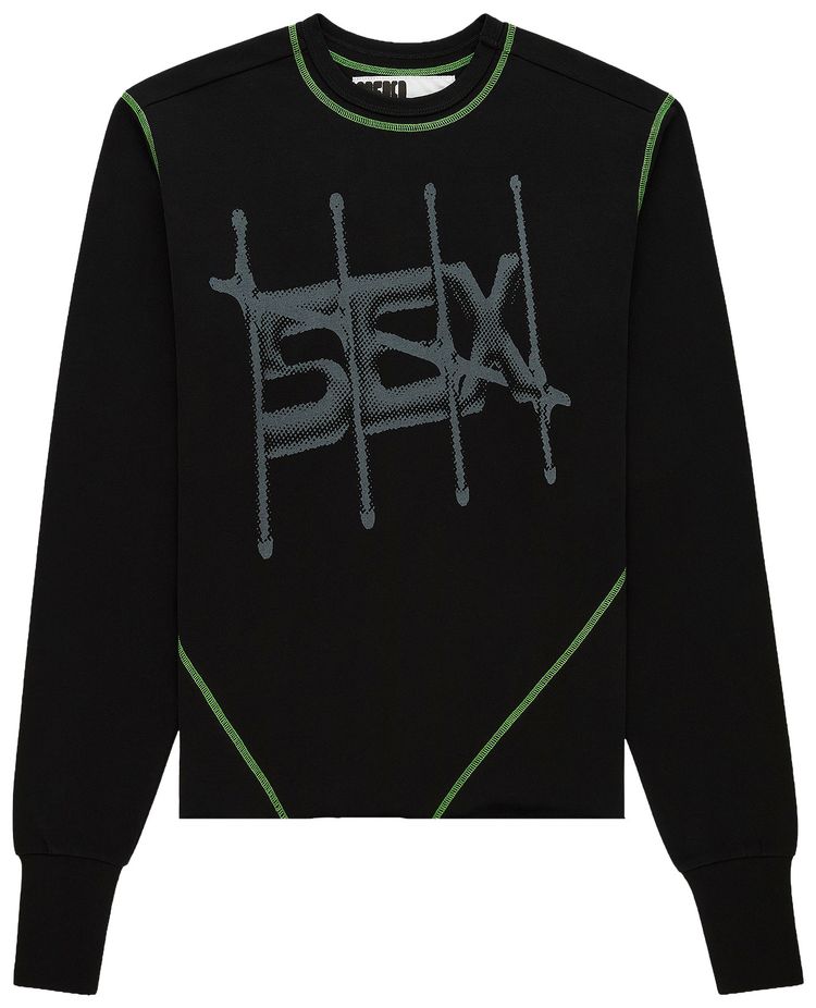 Sp5der Shadowbanned Long Sleeve Black