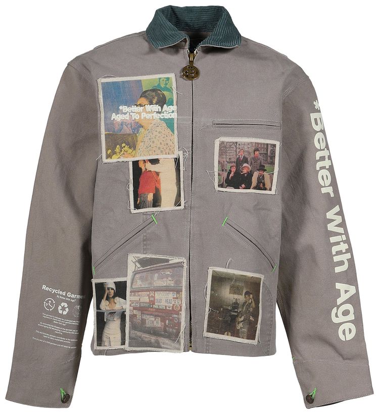 Better With Age Scandal Reconstructed Workwear Jacket Multicolor