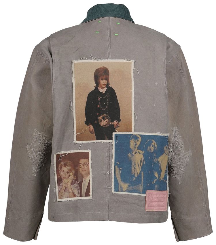 Better With Age Scandal Reconstructed Workwear Jacket Multicolor