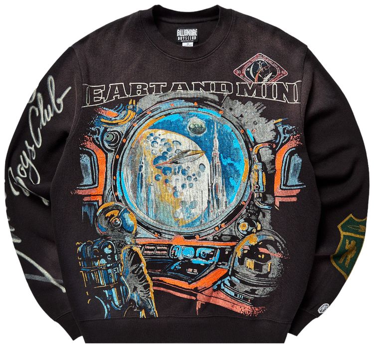 Billionaire Boys Club Explore Crewneck Black