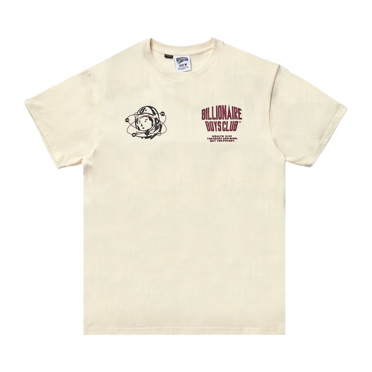 Billionaire Boys Club Thunder Oversize T Shirt Whisper White