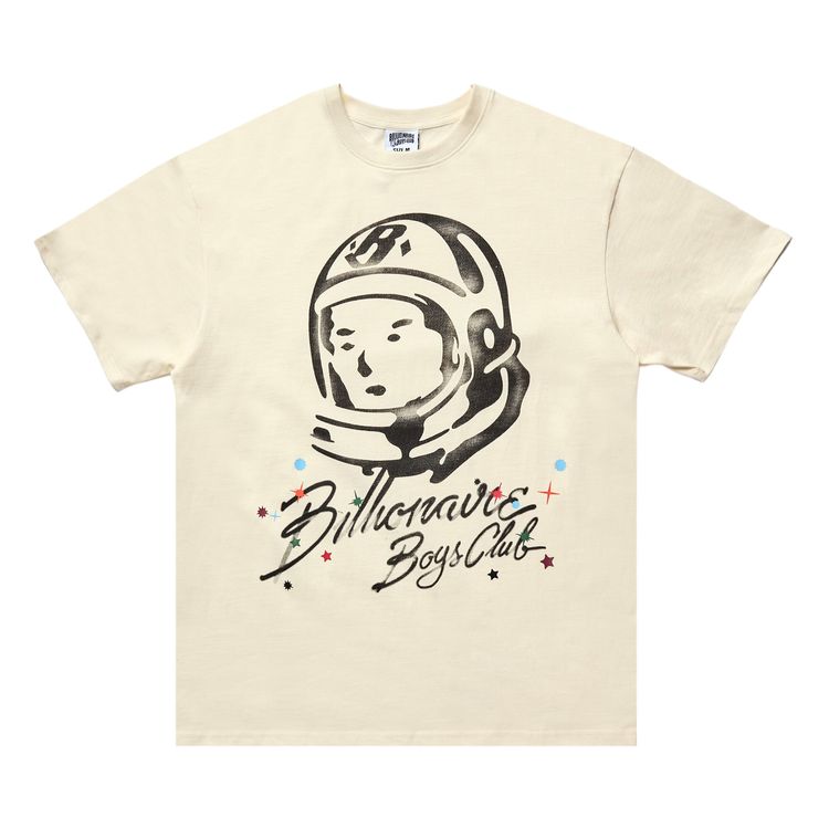 Billionaire Boys Club Helmet T Shirt Whisper White